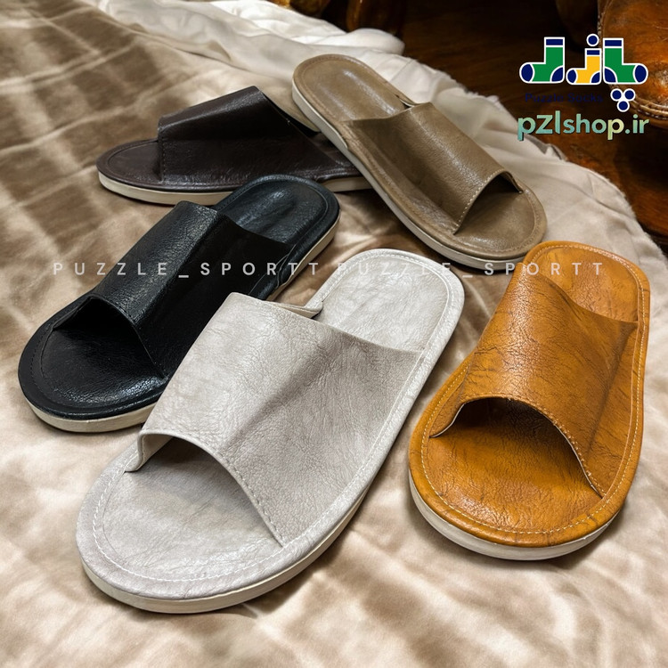 قیمت و خرید آنلاین صندل چرمی ساده مردانه
