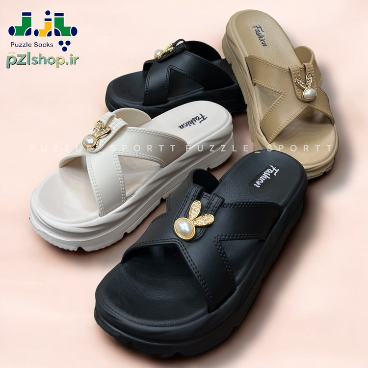 صندل ضربدری زنانه لژدار