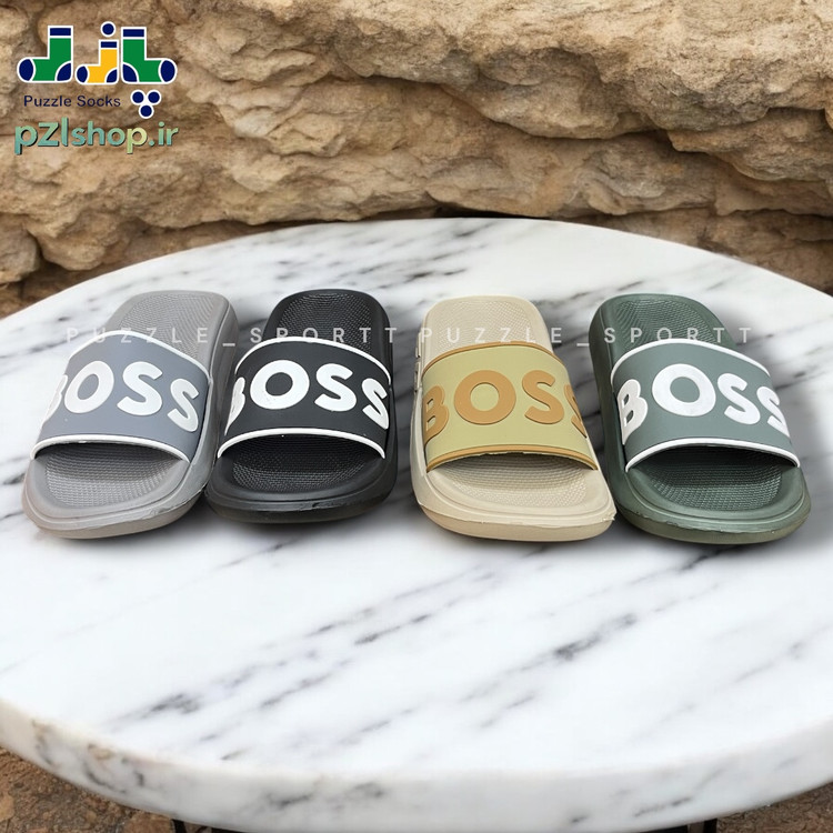 قیمت صندل روفرشی مردانه سیلیکونی BOSS
