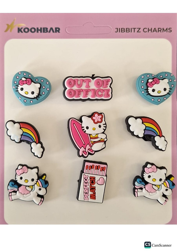 جیبیتز و استیکر کراکس طرح هلو کیتی