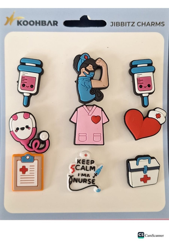 فروش آنلاین جیبیتز و استیکر کراکس طرح پرستاری