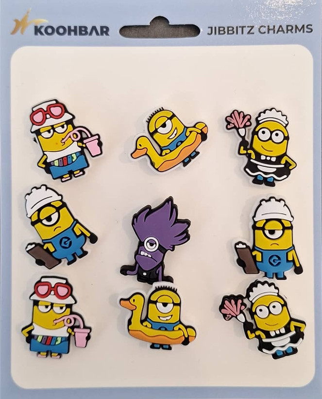 جیبیتز و استیکر کراکس طرح مینییون