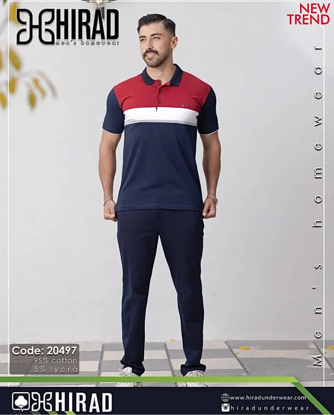 قیمت و خرید آنلاین ست تیشرت و شلوار مردانه هیراد