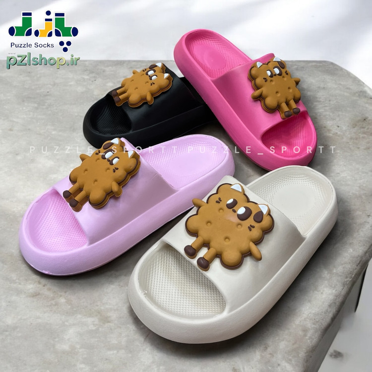 صندل روفرشی زنانه بیسکویتی پتی پور