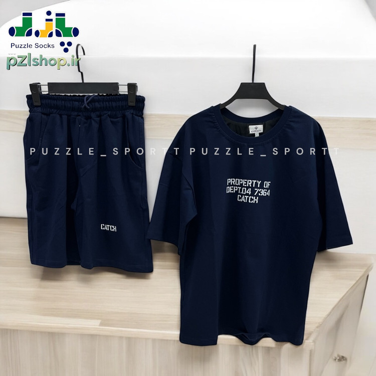 فروش ست تیشرت و شلوارک مردانه راحتی قواره لش