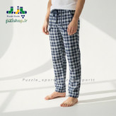 شلوار راحتی چهار خانه مردانه فاق بلند مهدوخت